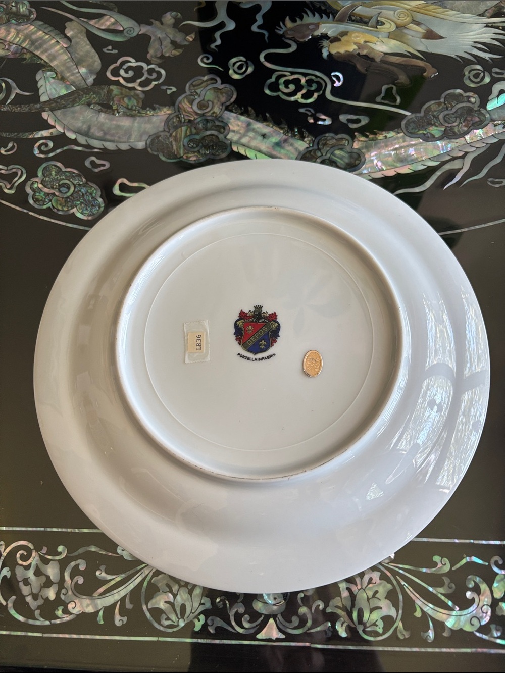 Italian Depos collectors plate - Picture 2 of 2